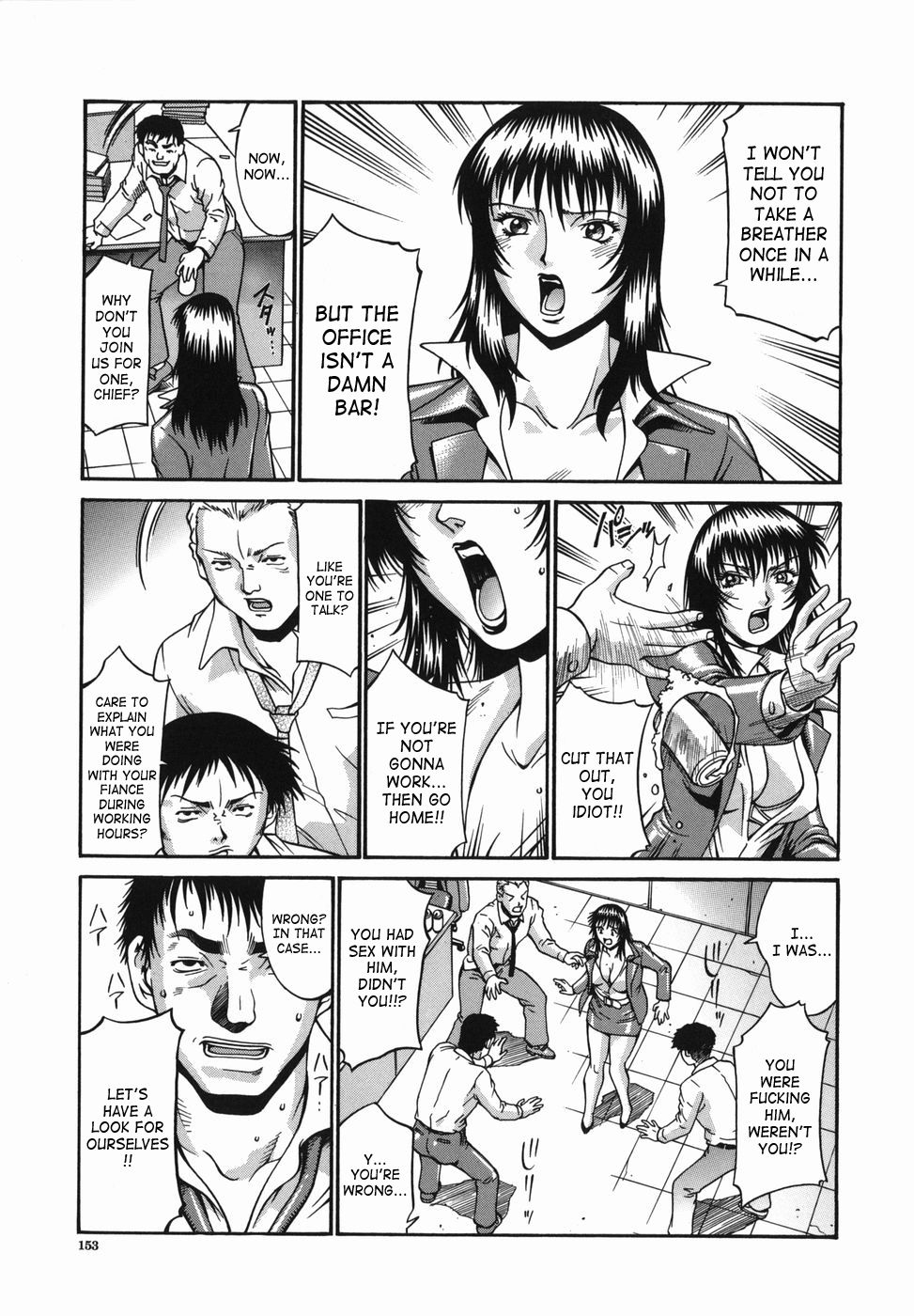 Hentai Manga Comic-Near-Marriage Female Chief's Forbidden office-Read-7